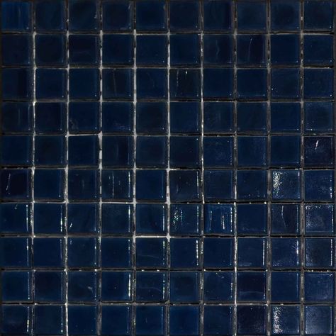 Mosaic Plain Sheet - Navy blue Navy Blue Bathrooms, Blue Mosaic Tile, Pretty Tiles, Rhapsody In Blue, Everything Is Blue, Blue Sheets, Blue Palette, Blue Mosaic, Blue Texture