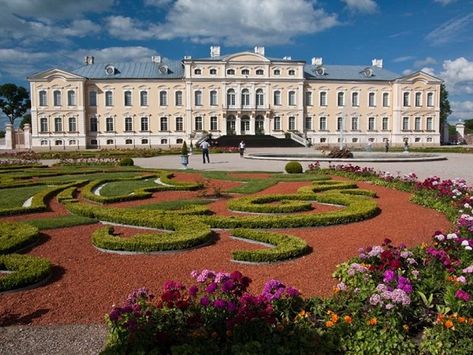 Rundale Palace, Classical Building, New Palace, Palace Interior, Winter Palace, Adventure Holiday, Baltic States, Service Trip, Facade House