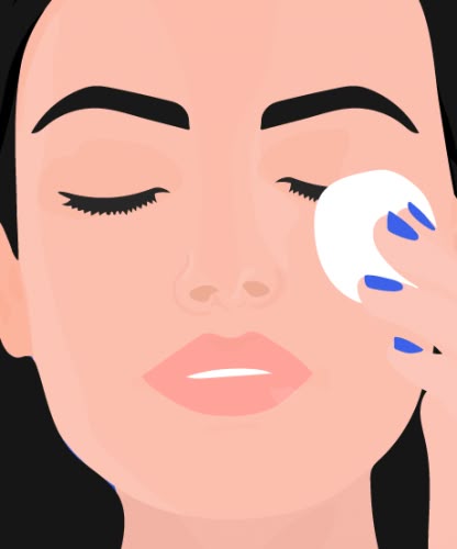 How to remove your makeup the RIGHT way Youre Doing It Wrong, Makeup Removal, Illustration Art Girl, روتين العناية بالبشرة, Beauty Illustration, Eye Makeup Remover, Wash Your Face, Girly Art, Eye Area