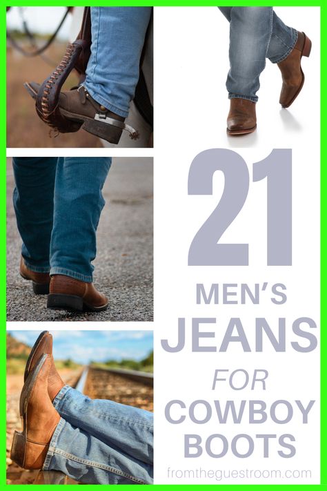 men wears jeans and cowboy boots Modern Western Outfit Men, Men’s Cowboy Boots Fashion, Brown Cowboy Boots Outfit Men, Casual Cowboy Outfit Men, Men Cowboy Outfits, Modern Cowboy Style Men, Western Outfit Men, Cowboy Outfit Men, Mens Cowboy Boots Outfit