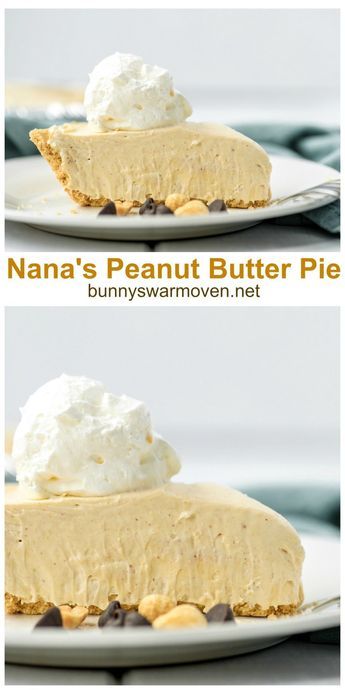 Cookbook Inspiration, Epic Desserts, Peanut Butter Pie Recipe, Butter Pie Recipe, Homemade Graham Cracker Crust, Dessert Pie, Baking Treats, Grandma's Recipes, Homemade Graham Crackers