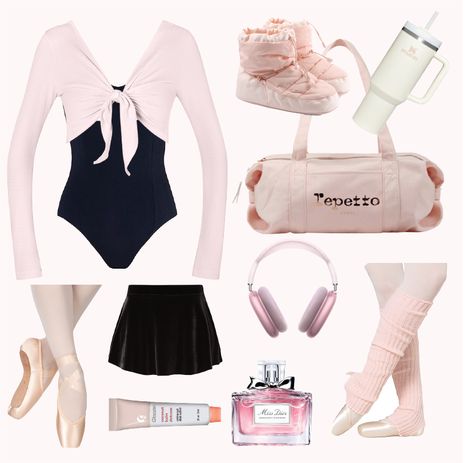 Ballet Teacher Outfit Aesthetic, Where I Buy My Ballet Wear, Ballet Outfit Inspiration, Ballet Outfit Practice, Ballet Practice Outfit, Ballet Outfit Ideas, Ballet Clothes Outfits, Balletcore Makeup, Ballet Workout Clothes