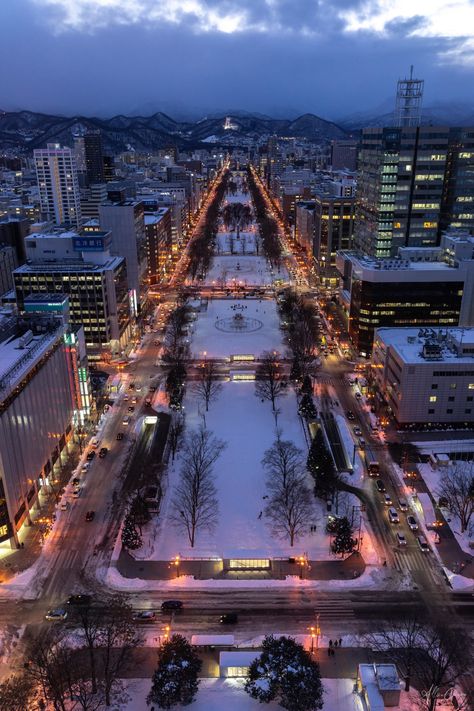 Odori Park, Sapporo The post Odori Park, Sapporo appeared first on Alo Japan. Saporro Japan, Hokkaido Japan Aesthetic, Sapporo Japan Winter, Sapporo Aesthetic, Asia Core, Sapporo Winter, North Japan, Hokkaido Travel, Hokkaido Winter