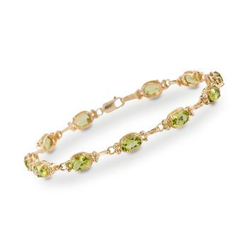 Gold Jewelry Ideas, Ethereal Jewelry, Black Hills Gold Jewelry, Peridot Bracelet, Blue Topaz Bracelet, Peridot Jewelry, Peridot Pendant, Peridot Necklace, Precious Gemstones Jewelry