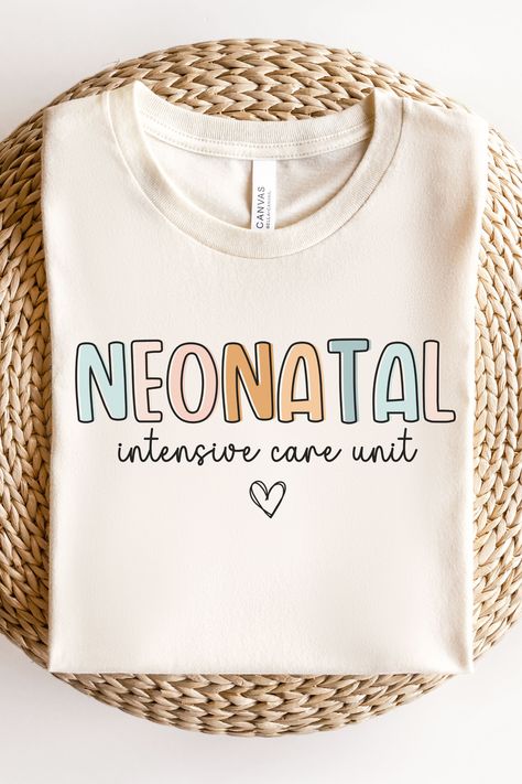 Nursing Tshirt Design, Nicu Nurse Shirt Ideas, Nicu Nurse Apparel, Nurse Educator Tshirt, Nicu Nurse Tshirt, Hospice Nurse, Nurse Midwife, Nurse Tshirt, Picu Nurse