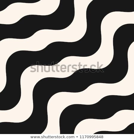 Diagonal wavy lines seamless pattern. Vector abstract liquid lines texture. Simple black and white background with diagonal waves, stripes, fluid shapes. Repeatable design for decor, tileable print Wavy Lines Pattern Design, Line Texture, Black And White Background, Seamless Pattern Vector, Line Patterns, White Patterns, New Pictures, Royalty Free Photos, Repeating Patterns