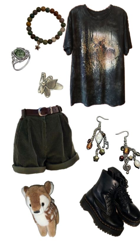 Graphic t-shirt earthy grunge outfit inspiration Earthy Alt Outfits, Nature Grunge Outfit, Earth Grunge Outfits, Earthy Clothes, Earth Grunge, Soft Grunge Outfit, Grunge Outfit Inspiration, Earthy Grunge, Hozier Concert