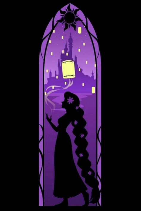 Tangled Wallpaper, Disney Canvas Art, Disney Canvas, Disney Silhouettes, Disney Princess Artwork, Disney Paintings, Idee Cricut, Princess Wallpaper, Disney Princess Drawings