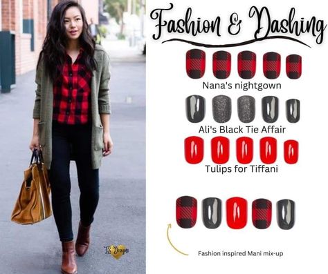 Red Aspen Makeup, Red Aspen Mixed Mani, Black Tie Affair, Holiday Red, Wearing Red, Black Tie, Love Nails, Night Gown, Health And Beauty