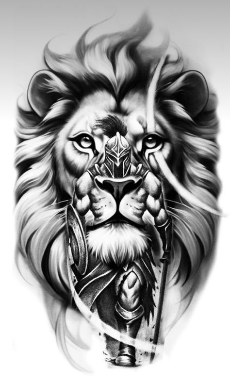 Roman Warrior Tattoo, Tattoo Chest And Shoulder, Warrior Tattoo Design, Arm Tattoos Drawing, Shoulder Cap Tattoo, Lion King Tattoo, Spartan Tattoo, Wolf Tattoo Sleeve, Mens Lion Tattoo