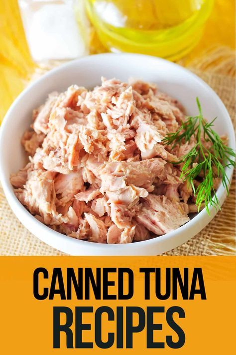 Can Tuna Recipes Healthy, Tuna Diet, Tuna Healthy, Tuna Lunch, Easy Tuna Recipes, Healthy Tuna Recipes, Tuna Dinners, Tuna Dishes, Tuna Fish Recipes