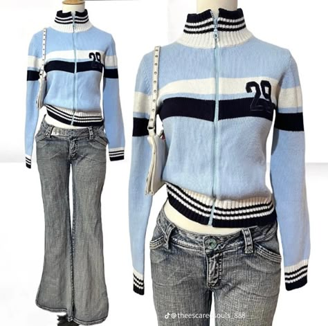 Isn't this stunning! Low Rise Jeans Outfit Winter, Bloquette Core Outfit, Low Rise Jeans Outfit 2000s, Jean Shorts Outfit Ideas, Normal Outfits, Jean Shorts Outfit, Shorts Outfit Ideas, Dark Zone, Frutiger Aero