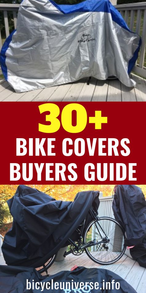 Bike Covers Buyers Guide – How to choose the right Bicycle cover! #stylishbikes #cycling #trafficrules #bicycleuniverse #cyclingcheap #cyclingsafe #blogging #bike #stylishbikes #cycling #bicycle #trafficrules #bicycleuniverse #cyclingcheap #cyclingsafe #blogging #cyclingquotes #motivationalquotes #quotes #bicyclehelmet #howtofixbicycletires #bicycletires #bicyclecover #cyclecover Bicycle Cover Diy, Rv Bike Rack, Bike Cover, Cycling Quotes, Bicycle Tires, Bike Storage, Buyers Guide, Put Together, Choose The Right