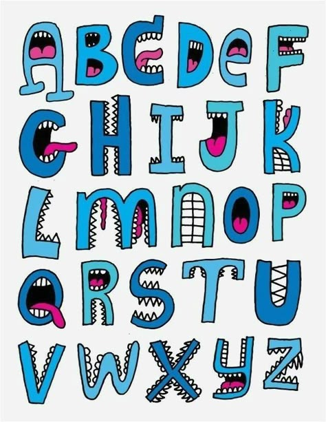 Chris Piascik, Cool Fonts Alphabet, Swirly Font, Inspiration Typographie, Desain Quilling, Alfabet Letters, Hand Lettering Alphabet, Lettering Alphabet Fonts, Creative Lettering