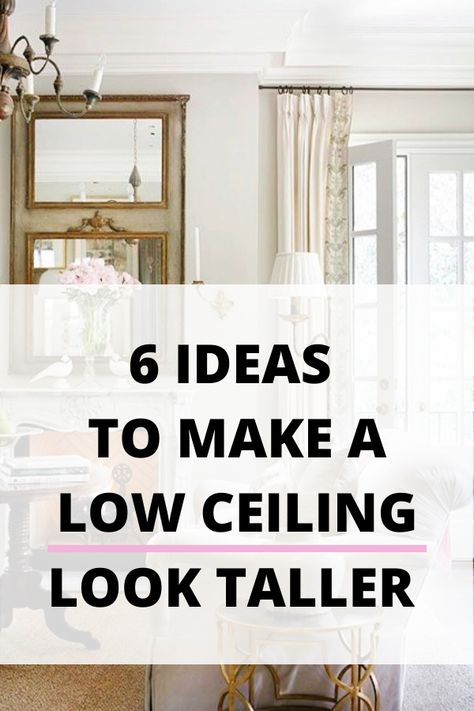 Learn how to design a room that has low ceiling look taller though using the right furniture and how you light the room. Understand that a ceiling is can be more than a white surface but can add character to a for example a living room or a kitchen Low Ceiling Hallway Lighting, How To Make Living Room Look Taller, Dining Room Lights For Low Ceilings, Low Ceiling Dining Room Ideas, How To Add Height To A Room, How To Add More Light To A Room, Lighting For Low Ceilings Dining, Surface Lights Ceiling Living Room, Low Ceiling Lights Ideas