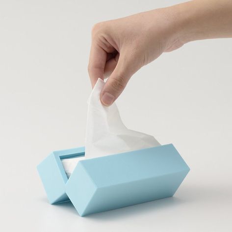 Mini Tissue Case Hako #Cool, #dispenser, #tissue Tissue Dispenser, Facial Tissues, Tissue Case, Japanese Design, Cool Gadgets, Pikachu, Kindergarten, Arch, Gadgets