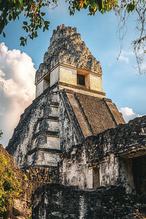 "Venture into the ancient city of Tikal! 🌿🏛️ Discover the grandeur of Mayan civilization amid the lush Guatemalan jungle. ✨ #Tikal #MayanRuins #TravelGuatemala" Tikal Guatemala, Mayan Civilization, Guatemala Travel, Tikal, Mayan Ruins, Eco Friendly Travel, Ancient City, Ancient Cities, Guatemala