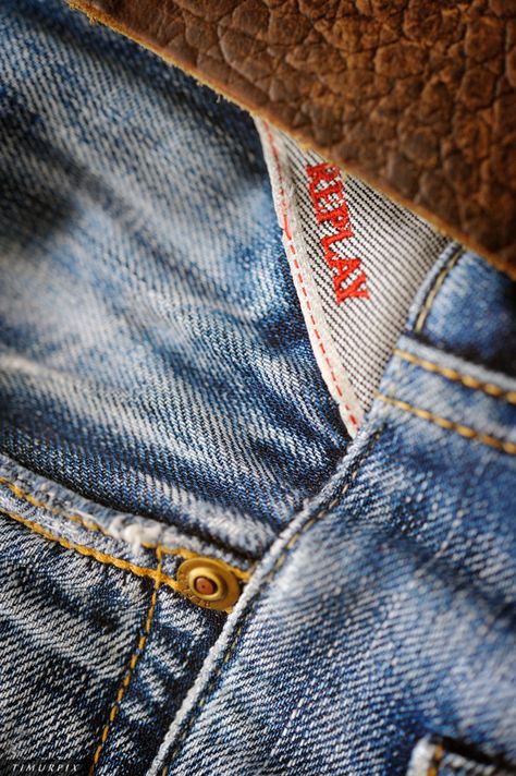 REPLAY Waitom Jeans. Photo by Timurpix. Replay Jeans, Vintage Jeans, Levis Jeans, Levi Jeans, Men's Fashion, Denim Jeans, Pants, Trousers