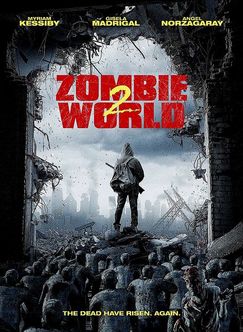 ZOMBIE WORLD 2 DVD (WOW NOW) Post Apocalyptic Movies, Angelina Jolie Movies, Action Movie Poster, Best Zombie, Zombie Movies, 2018 Movies, Zombie Girl, Hollywood Movies, Horror Movie Posters