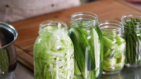 Master Pickle Brine Pickle Brine Recipe, Pickled Pickles, Drinking Pickle Juice, Pickled Things, Pickle Brine, Easy Pickle, Pickled Foods, Pickle Recipes, Pickling Salt