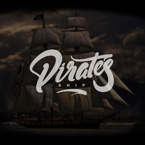 Fariz Ardiansyah on Instagram: “Pirates Ship. Random lettering. Follow for daily inspirations. #logoawesome #logo #logos #icon #illustrator #design #designer #identity…” Pirate Logo Design, Pirate Logo, Pirates Ship, Designer Identity, Pirate Design, Pirate Outfit, Illustrator Design, Ship Logo, Pirate Ship