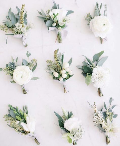 Hill Wedding, Bridal Bouquet Flowers, Sage Wedding, Wedding Flower Inspiration, White Wedding Flowers, Boutonniere Wedding, Chapel Hill, Wedding Mood, Greenery Wedding