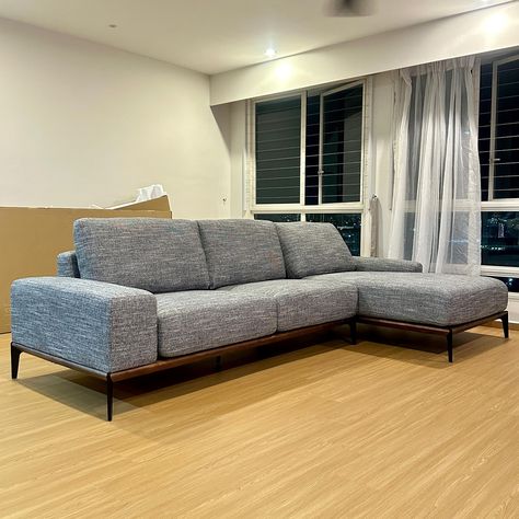 Upgrade your living room with this stylish and comfortable 3-seater fabric sofa. Perfect for SG homes, offering elegance and practicality. 🛋️🇸🇬 🔎 Modern Fabric L Shape Sectional Sofa DARIO 2+L / $1309 🔎 View here: lofthome.com/products/fabric-sofa-dario-3-l #SingaporeLiving #SGHomeDecor #3SeaterSofaSG #ModernDesignSG #HomeStyleSG #SGFurniture #ElegantLivingSG #StylishSG #InteriorDesignSG #SGHomes #CozyCornerSG #ChicLivingSG #ComfortableLivingSG #FurnitureFindsSG #FunctionalSG Scandinavian L Shape Sofa, Brown L Shape Sofa, Sleek L Shape Sofa, Swyft Model 03 Sofa, Gubi Flaneur Sofa, Loft House, Modern Fabric, L Shape, Fabric Sofa