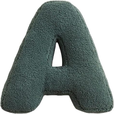 Amazon.com: Walbest Initial Letter Plush Pillow Cute Throw Pillows for Couch Decor - A to Z Letter Pillows Soft Hugging Cushion Nursery Room Decor, Cute, Teaching Words Game Props B : Home & Kitchen Letter Cushion, Letter Pillows, Cozy Nursery, Couch Decor, Game Props, English Letters, Bed Car, English Alphabet, Throw Pillows Bed