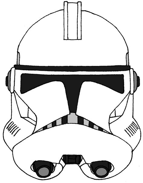 Clone Trooper Helmet Phase 2 Star Wars Characters Drawings, 501st Clone Trooper, Disfraz Star Wars, Helmet Drawing, Clone Trooper Helmet, Armadura Cosplay, Star Wars Helmet, Star Wars Colors, Stormtrooper Helmet