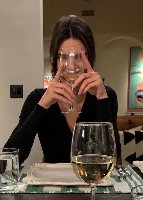 Kendall Jenner Aesthetic, Summer Halter Tops, Mile High Club, Shotting Photo, Wine Night, Paris Aesthetic, Brooklyn Baby, A Glass Of Wine, Glass Of Wine