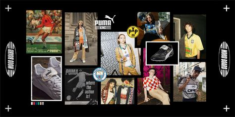 PUMA PUMA by PUMA on Behance Fashion Adobe Illustrator, Product Design Graphic, Presentation Deck, Picture Layouts, Graphic Design Fashion, Marketing Design, Design Fashion, Apparel Design, Portfolio Design