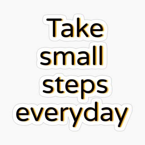 Small Steps Everyday, Motivational Stickers, Prayer And Fasting, Dark Purple Aesthetic, Motivational Sticker, Quotes Short, Small Steps, Quotes By Emotions, Purple Aesthetic