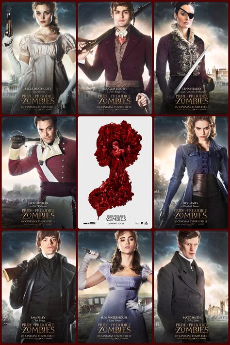 Pride And Prejudice Zombies Costume, Pride Prejudice And Zombies, Silver Bayonet, Zombie Cosplay, Darcy Pride And Prejudice, Marvel Inspired Outfits, Pride And Prejudice Quotes, Jane Austen Movies, Pride And Prejudice And Zombies