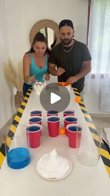 Noemie & Rudy on Instagram Games For Carnival Party, Family Carnival Games, Fun Carnival Games For Kids, Indoor Family Games Ideas, Games For Carnival, Minute To Win It Games For Families, Christmas Carnival Games, Kids Carnival Games, Fun Fair Games