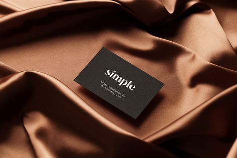 Business card on brown background mockup - Mockups Design Brown Business Card, Brown Texture, Mockups Design, Brown Background, High Resolution Photos, Mockup Design, Business Card Design, Business Card, Business Cards