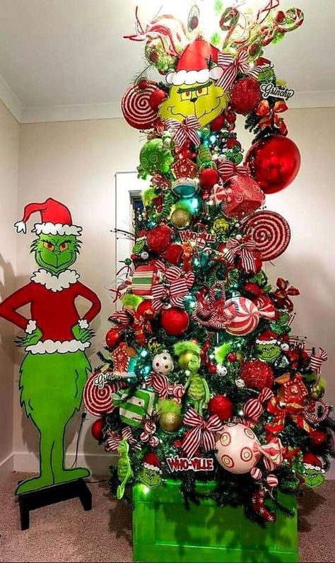 50+ Themed Christmas Tree Ideas for 2022 | HubPages The Grinch Christmas Tree, Themed Christmas Tree Ideas, Grinch Trees, Grinch Decorations, Themed Christmas Tree, Grinch Christmas Party, Whoville Christmas, The Grinch Christmas, Grinch Christmas Tree