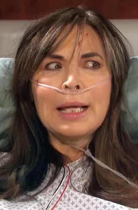 The Days Of Our Lives (DOOL) scoop for the week of May 24 hints a terrified Kate Roberts (Lauren Koslow) will tell Jake DiMera (Brandon Barash) she can’t see. #DOOL #Days #DaysofourLives #Jabi #Kake #Bristen Lauren Koslow, Brandon Barash, Kate Roberts, Days Of Our Lives