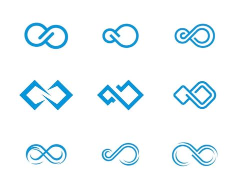 Mobius Strip Logo, Infinity Logo Design, Logo Design Infinity, Infinite Logo, Ma Logo, Logo Infinity, Infinity Logo, Mobius Strip, Logo Design Concept