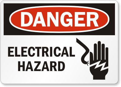 Electrical hazard sign. Red and Black to show danger. Hazard Sign, The Lightning, The Message, Lightning Bolt, Danger Sign, Red And Black, Electricity, Signs, Red