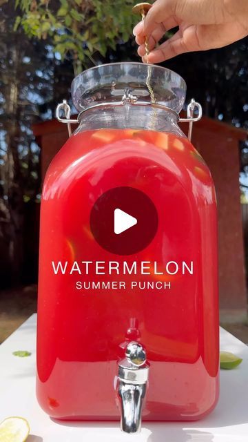 O Madalene Itebu on Instagram: "😛 Overload on this watermelon punch all summer long 🍉. Don’t forget to save this recipe for later.

🔥I made this recipe using my NAMA J2 juicer. Get a FREE sorbet attachment with your purchase (for a limited time ONLY). 

❤️Use code: MADDY to get $55 off of the J2 juicer

#watermelon #watermelons #watermelonjuice #fruitjuice #fruitjuices #juicerecipe #juicerecipes #juicingrecipe #pineapple #pineapples #pineapplejuice #lemon #lemons #lime #limes #fruits #fruit" Watermelon Punch, Summer Punch, Watermelon Rind, Juicer Recipes, Party Punch, Watermelon Juice, Summer Watermelon, Punch Recipes, Healthy Juices