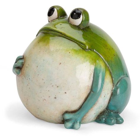 Frog Sculpture, Frog Statues, Ceramic Frogs, Afrique Art, Pottery Animals, Frog Figurines, Sculpture Metal, Big Belly, Garden Statue