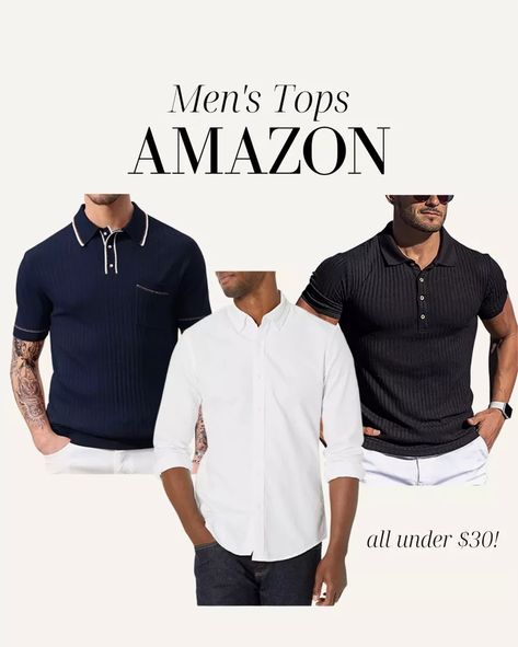 Men’s tops from Amazon! Men’s style, mens fashion, mens shirts, Amazon finds Amazon Mens Fashion, Tops From Amazon, Wine Outfit, Skate Street, Fitness Routines, Wellness Travel, Fashion Design Portfolio, Living Art, Surf Skate