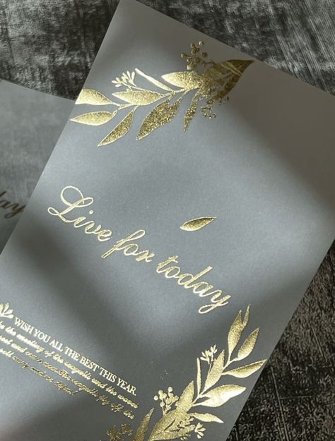 Personalized Gold Foil Vellum Custom Wedding Invitation Luxury Dinner Menu Thank You Card Logo Design Name Print Save The Date Card Logo Design, Luxury Invitation, Design Name, Name Print, Custom Wedding Invitations, Dinner Menu, Gold Foil, Custom Wedding, Save The Date