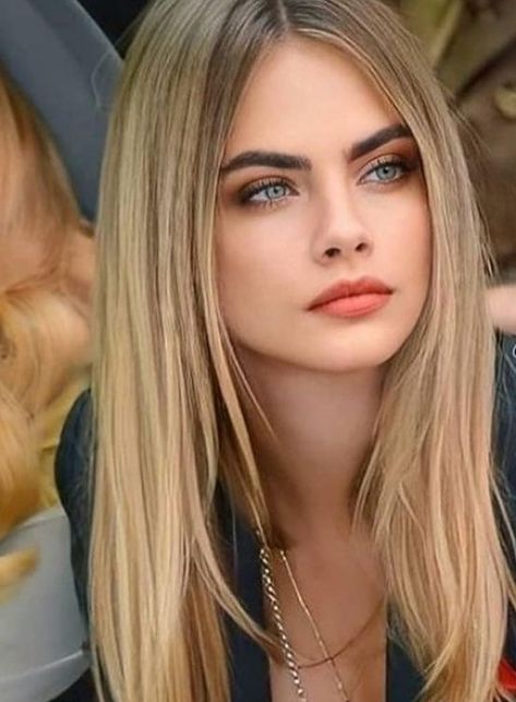 Pale Skin Color, Model Face, Cara Delevingne, Long Hair Cuts, Hair Today, Pretty Face, Woman Face, Beauty Women, Straight Hairstyles