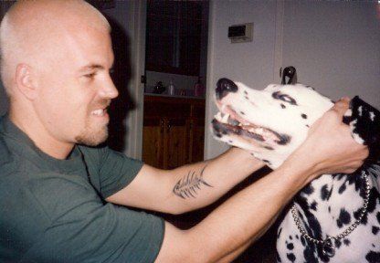 Brad Nowell & Lou Dog, Sublime. Bradley Sublime, Sublime Tattoo, Fish Bone Tattoo, Bradley Nowell, Lou Dog, Sublime Band, Beach Tattoo, S Tattoo, Dragon Tattoo