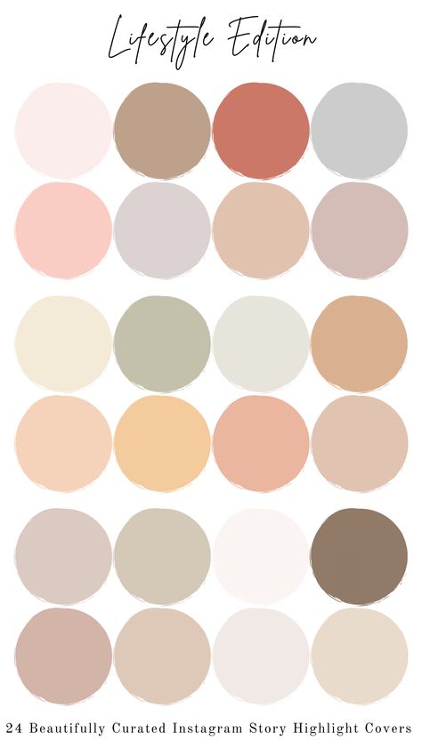 Looking to up your Instagram game? Check these out! Here are 24 of our most popular colors for your new Instagram story covers. Our story highlight icons are beautiful and affordable. #etsy #instagramstoryhighlightcovers #instagramstoryhighlighticons #socialmediatips #instagramhighlightcovers #lifestyleblog #etsyshop #neutralaesthetic #socialmediaicons #instagram #highlightcovers #instastory #storycovers #blogger #bossbabe Insta Story Highlights Icons, Story Covers Instagram, Pastel Highlights, Colored Icons, Story Highlight Cover, Unique Icons, Shades Of Blush, Flat Color Palette, Story Highlight Icons