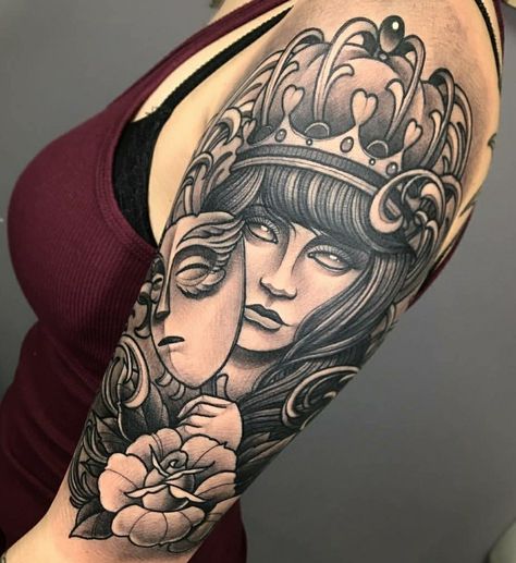 Tattoo by Gian Karle World Famous Tattoo Ink, Famous Tattoos, Tattoo Artist, Tattoo Art, Ink Tattoo, Polynesian Tattoo, Tattoo Artists, Portrait Tattoo, Art Tattoo