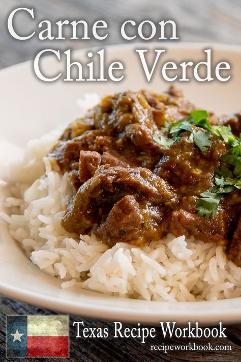 Green Chili Roast Beef Crock Pot, Beef Chili Verde Recipe, Beef Chile Verde Recipe, Beef Chile Verde, Beef Chili Verde, Chile Verde Beef, Chile Con Carne Recipe, Green Chili Beef, Green Chili Verde