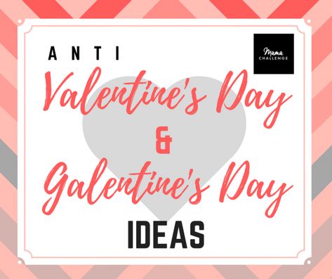 No date? No problem. Make Valentine's Day an opportunity to celebrate your singledom with these Anti-Valentine's Day and Galentine's Day Ideas. Anti Valentines Day Party, Valentine Party Ideas, Galentines Day Ideas, Singles Awareness Day, Anti Valentines, Galentines Party, Valentine Party, Anti Valentines Day, Getting A Massage