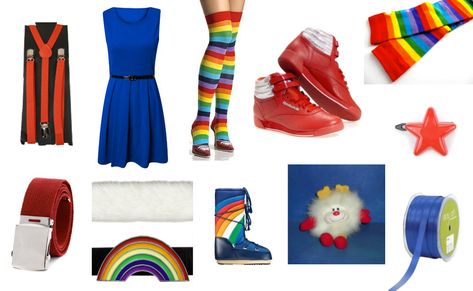 Rainbow Brite Costume | Carbon Costume | DIY Dress-Up Guides for Cosplay & Halloween Cartoon Costumes Diy, Rainbow Bright Costumes, King Of Shadows, 80s Cartoon Costumes, Rainbow Brite Costume, Evil King, Cartoon Rainbow, Halloween Tutu, Cartoon Costumes